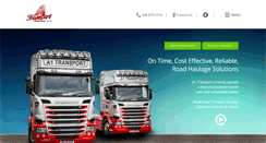 Desktop Screenshot of a1transportltd.com